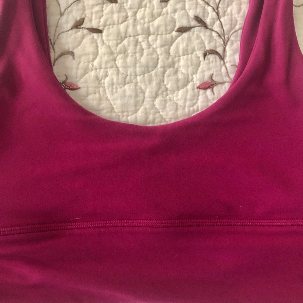 lululemon athletica Align Reversible Sports Bra magenta purple - Picture 2 of 4